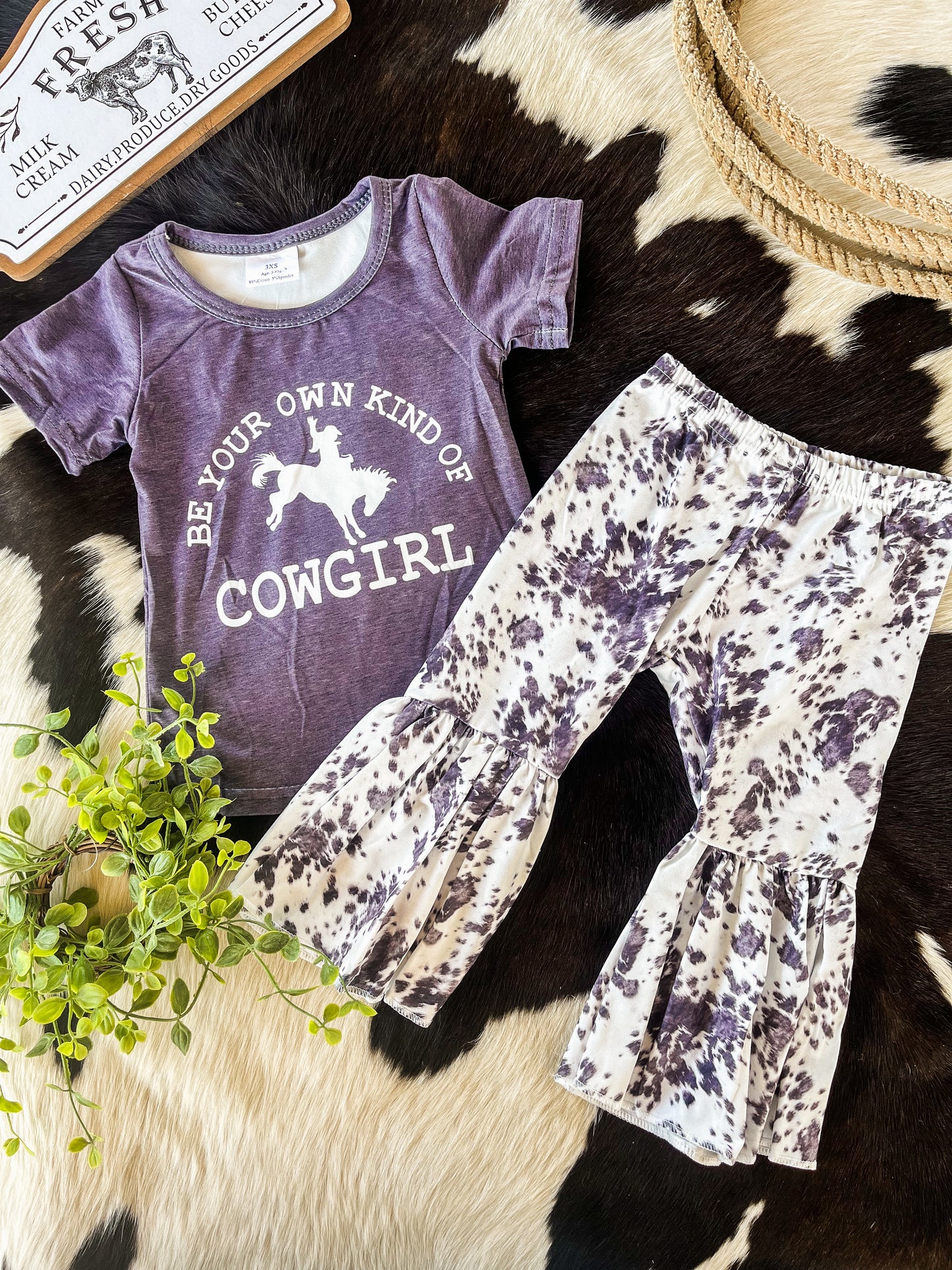 Be Your Own Kind of Cowgirl Bell Set