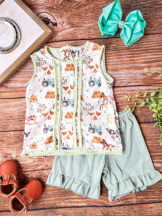 Sage Green Farm Fresh Set