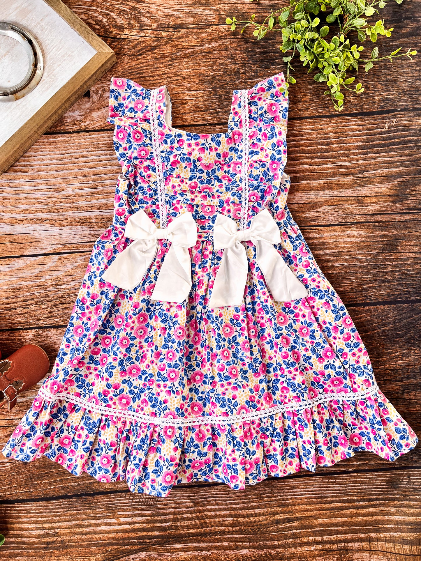 Garden Delight Floral Dress