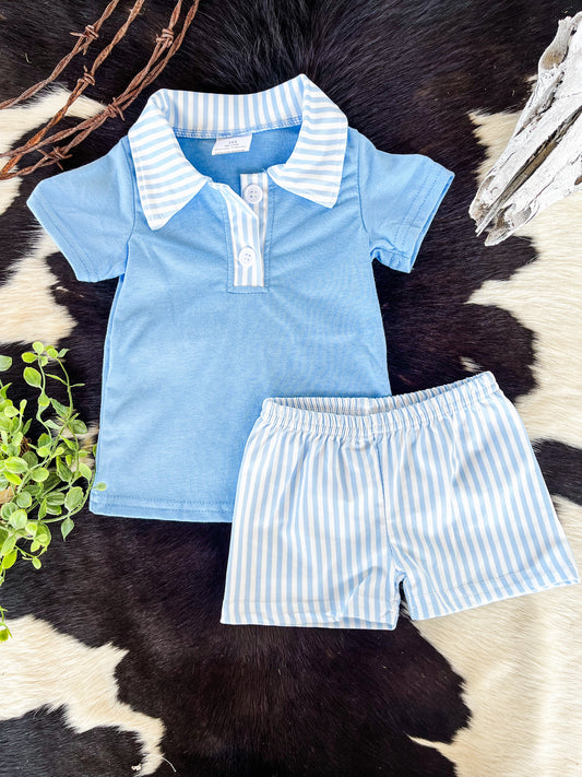 Southern Charm Collared Set